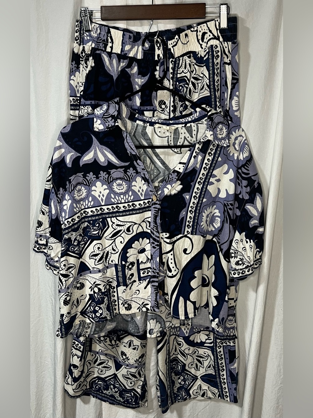 Christian Siriano - Boho cropped set